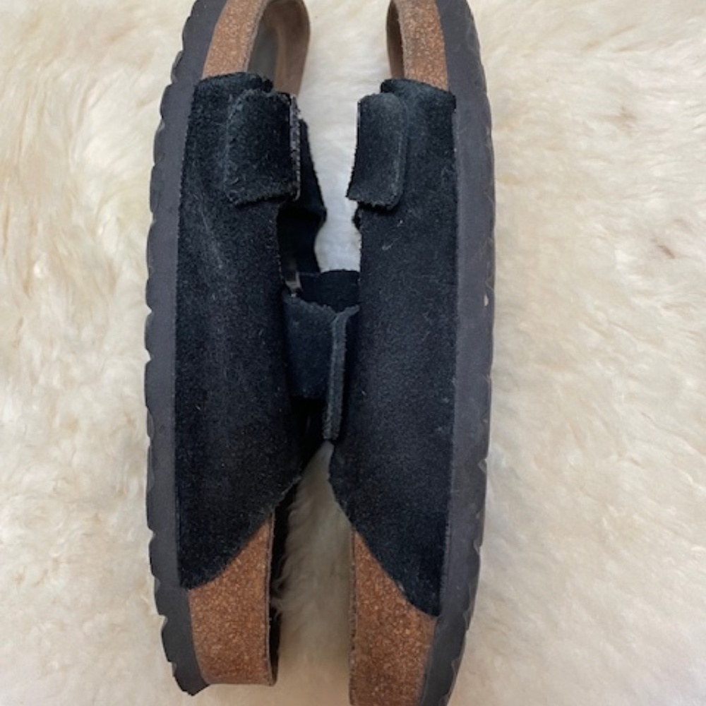 Birkenstock Arizona Softbed Suede Sandal Womens Sz 38 - Picture 3 of 7